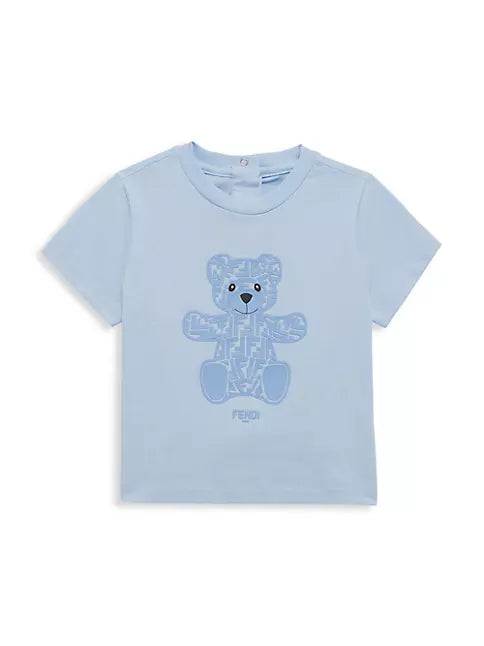 Fendi Baby Girl's FF Bear T-Shirt