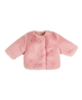 EMC Soft pink Eco Fur Jacket