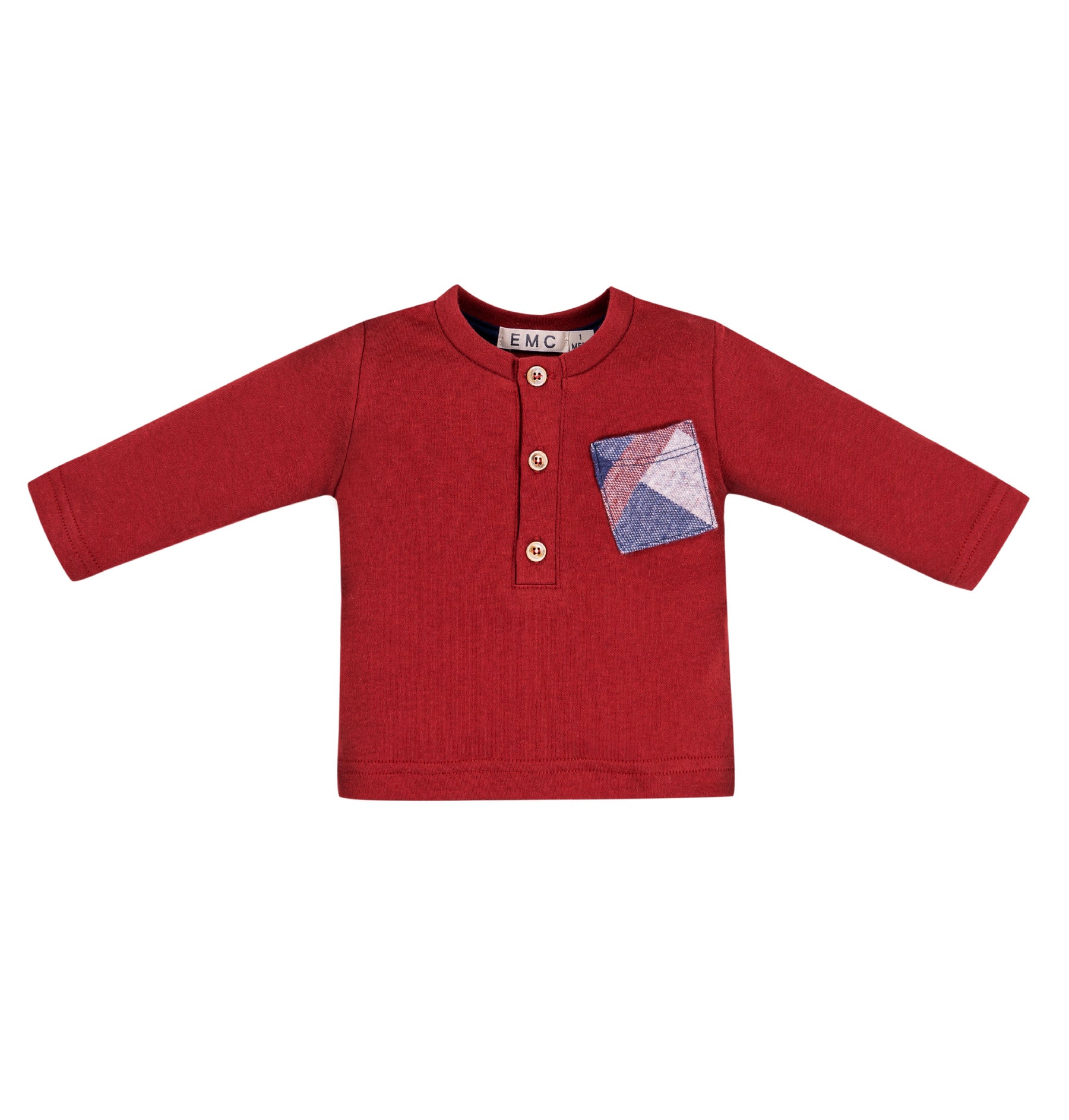 Emc Red Pocket T-Shirt