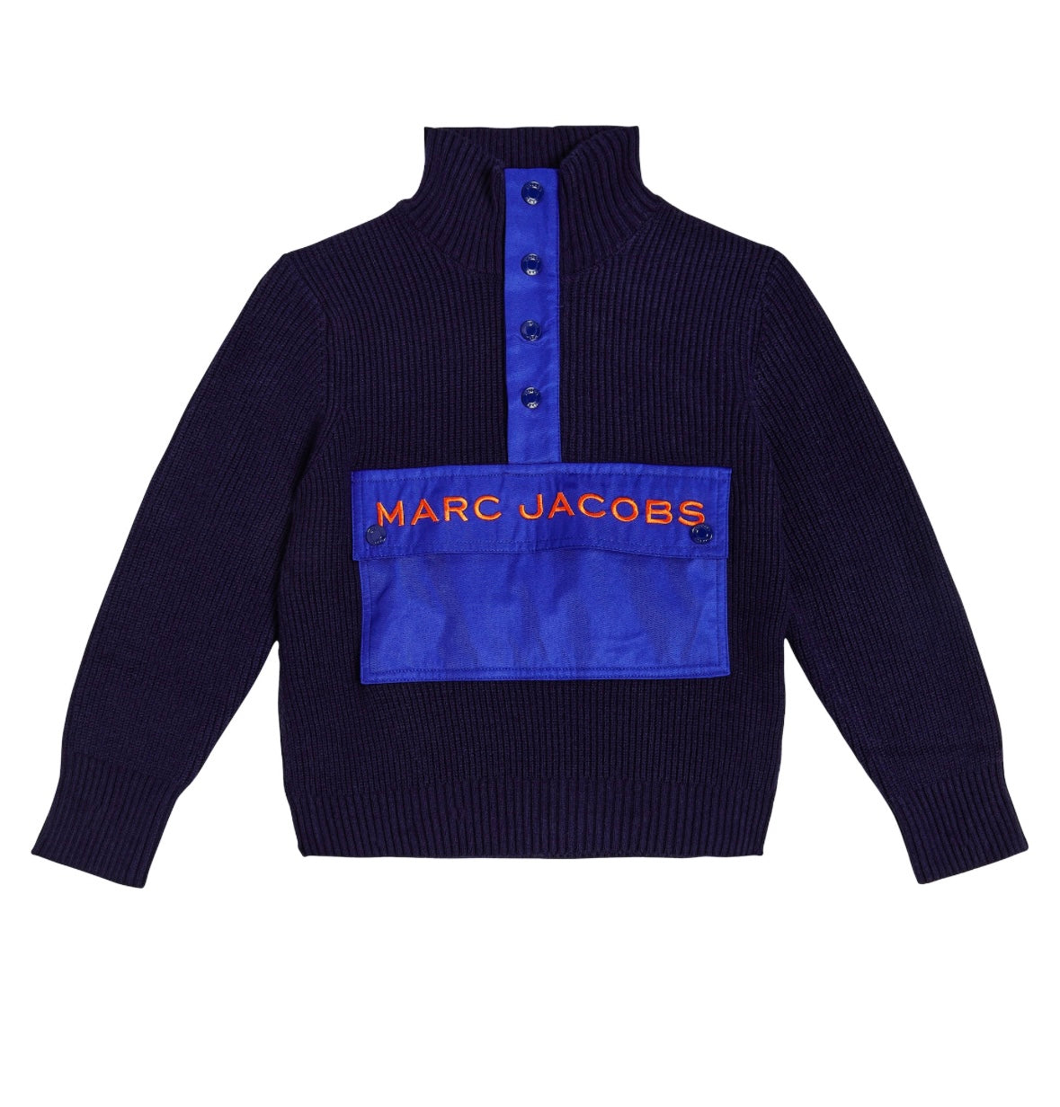Marc Jacobs Kids button placket knit top