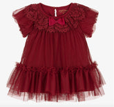 Angel's Face Baby Girls Red Dress