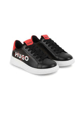 Hugo Boss- Hugo Black Red Lace Sneaker