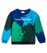 MARC JACOBS Boys Printed cotton-blend sweatshirt