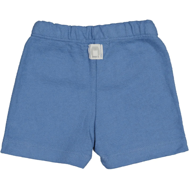 Bean's Sunshade Fleece Buttons Blue Shorts